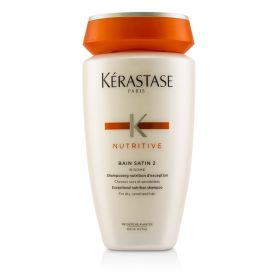 KERASTASE - Nutritive Bain Satin 2 Exceptional Nutrition Shampoo (For Dry, Sensitised Hair)   E1742300 250ml/8.5oz